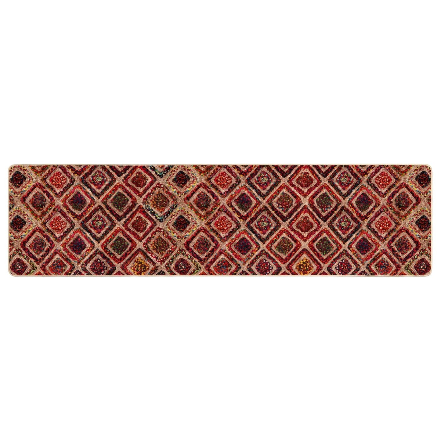 Tæppe Runner MARSA Flerfarvet 100 x 300 cm Polyester og PVC