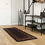 Tæppe Runner MARSA Sort 50 x 100 cm Polyester og PVC