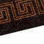 Tæppe Runner MARSA Sort 50 x 250 cm Polyester og PVC