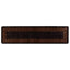Tæppe Runner MARSA Sort 100 x 400 cm Polyester og PVC