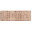 Tæppe Runner MARSA Hvid 50 x 150 cm Polyester og PVC