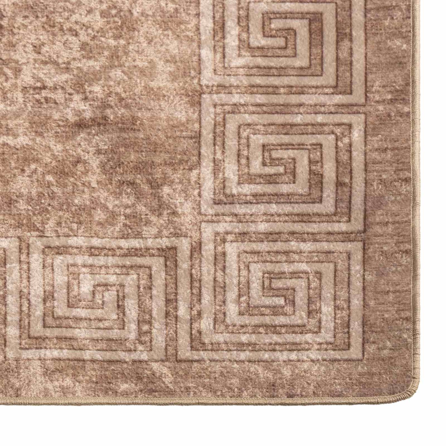 Tæppe Runner MARSA Hvid 50 x 350 cm Polyester og PVC