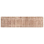 Tæppe Runner MARSA Hvid 50 x 350 cm Polyester og PVC