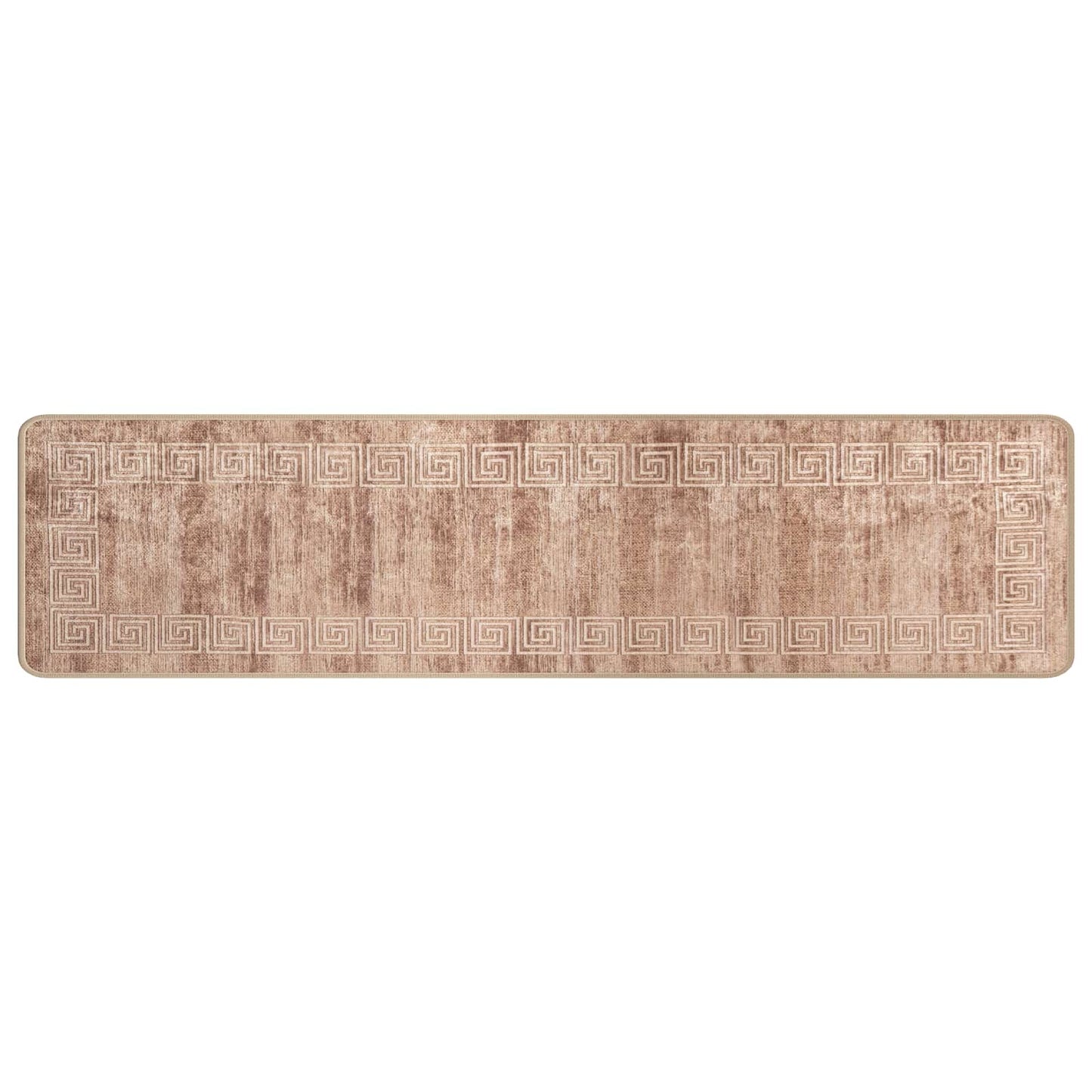 Tæppe Runner MARSA Hvid 50 x 450 cm Polyester og PVC