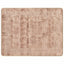 Tæppe Runner MARSA Hvid 80 x 100 cm Polyester og PVC
