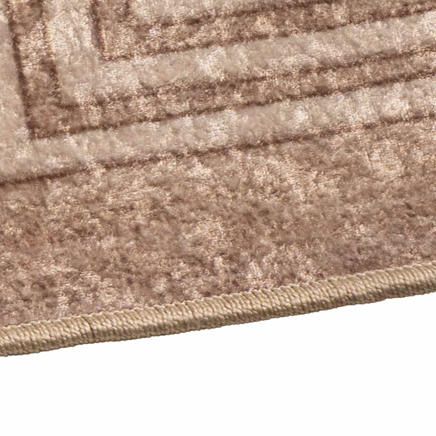 Tæppe Runner MARSA Hvid 100 x 200 cm Polyester og PVC