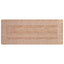 Tæppe Runner MARSA Hvid 100 x 300 cm Polyester og PVC