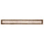 Tæppe Runner MARSA Sort 50 x 400 cm Polyester og PVC