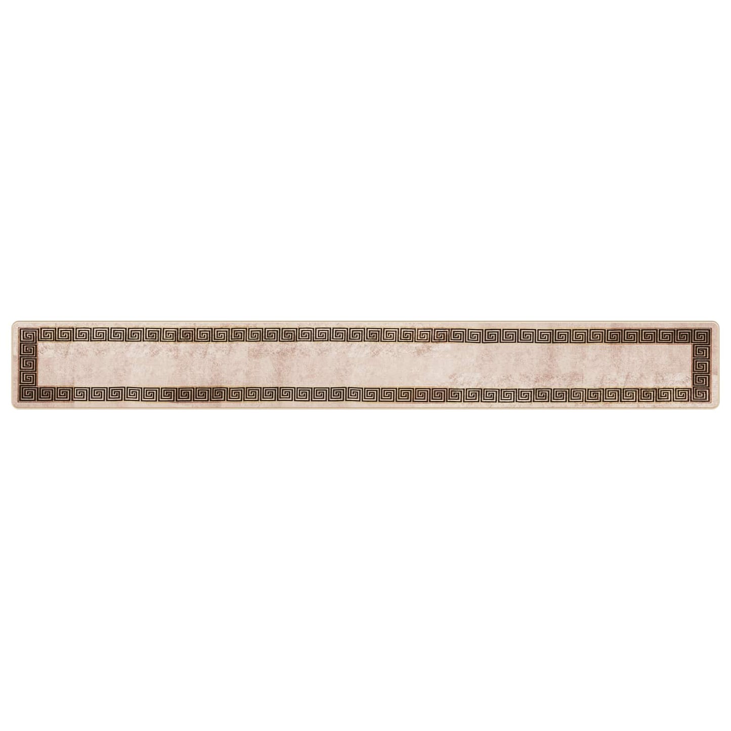Tæppe Runner MARSA Sort 50 x 400 cm Polyester og PVC