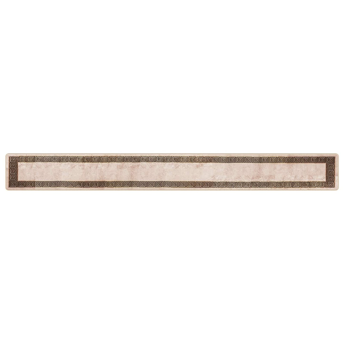 Tæppe Runner MARSA Sort 50 x 450 cm Polyester og PVC