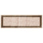 Tæppe Runner MARSA Sort 80 x 250 cm Polyester og PVC