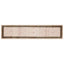 Tæppe Runner MARSA Sort 80 x 350 cm Polyester og PVC