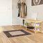 Tæppe Runner MARSA Sort 100 x 100 cm Polyester og PVC