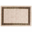 Tæppe Runner MARSA Sort 100 x 150 cm Polyester og PVC