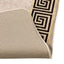 Tæppe Runner MARSA Sort 100 x 300 cm Polyester og PVC
