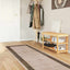 Tæppe Runner MARSA Sort 100 x 450 cm Polyester og PVC