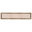Tæppe Runner MARSA Sort 100 x 450 cm Polyester og PVC