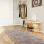 Tæppe Runner MARSA Grå 80 x 350 cm Polyester og PVC