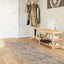 Tæppe Runner MARSA Grå 100 x 400 cm Polyester og PVC