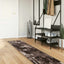 Tæppe Runner MARSA Sort 50 x 350 cm Polyester og PVC