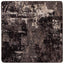 Tæppe Runner MARSA Sort 100 x 100 cm Polyester og PVC