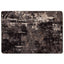 Tæppe Runner MARSA Sort 100 x 150 cm Polyester og PVC