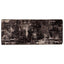 Tæppe Runner MARSA Sort 100 x 250 cm Polyester og PVC