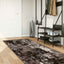 Tæppe Runner MARSA Sort 100 x 350 cm Polyester og PVC