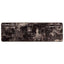 Tæppe Runner MARSA Sort 100 x 350 cm Polyester og PVC