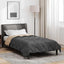 Sommer dyne 220 x 135 cm Sommer 200 gsm Antracit og Taupe