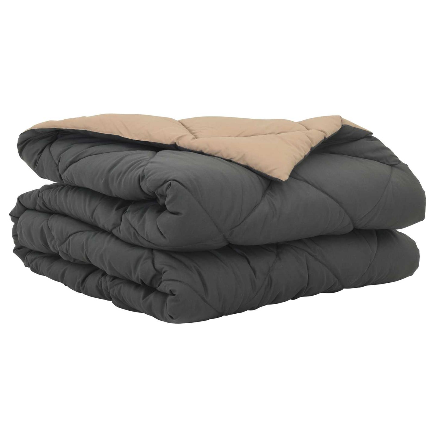 Sommer dyne 220 x 135 cm Sommer 200 gsm Antracit og Taupe