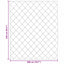 Sommer dyne 240 x 200 cm Sommer 200 gsm Sort