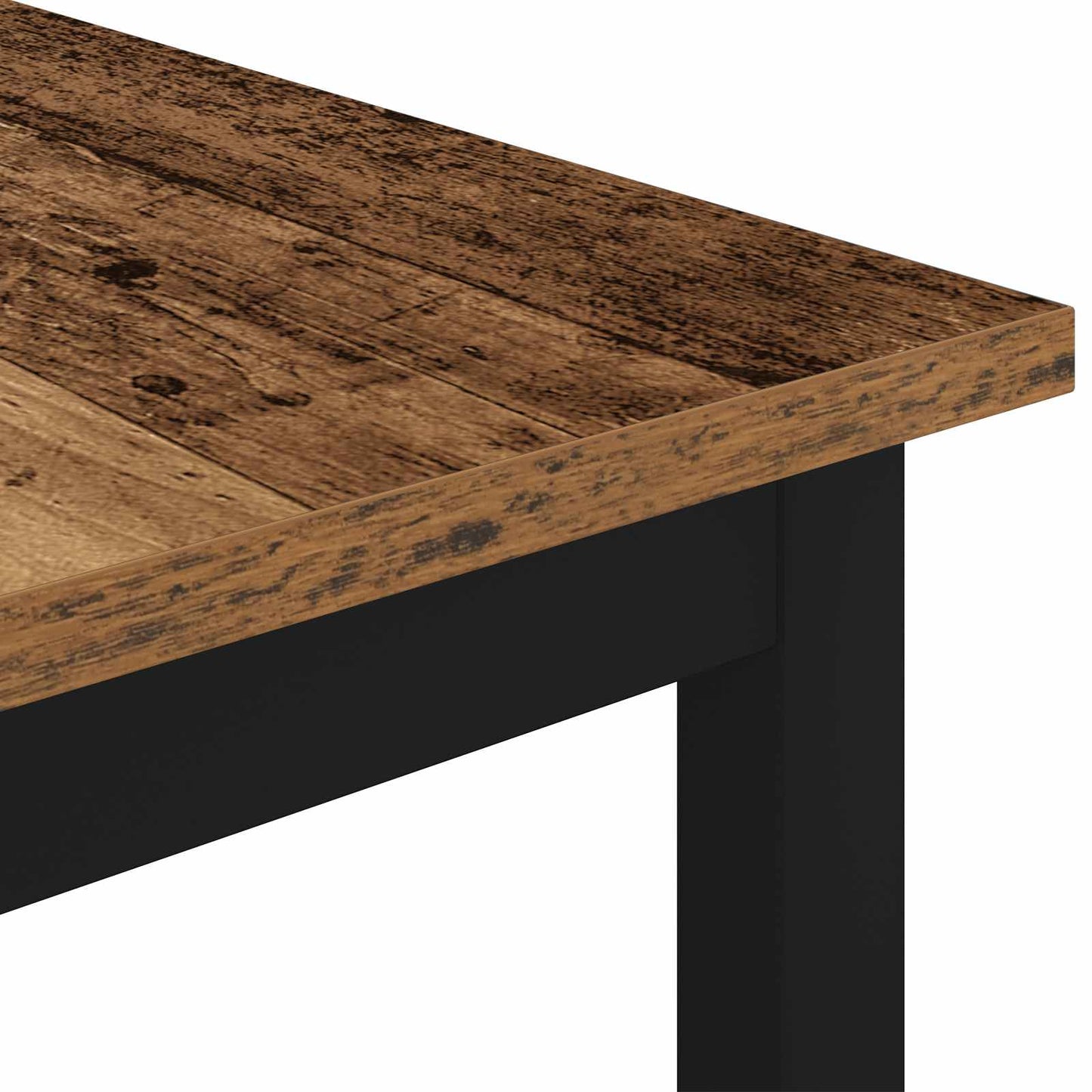 Sofabord Gammelt træ 40 x 40 x 36 cm Konstrueret træ