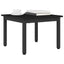 Sofabord Sort eg 50 x 50 x 36 cm Konstrueret træ