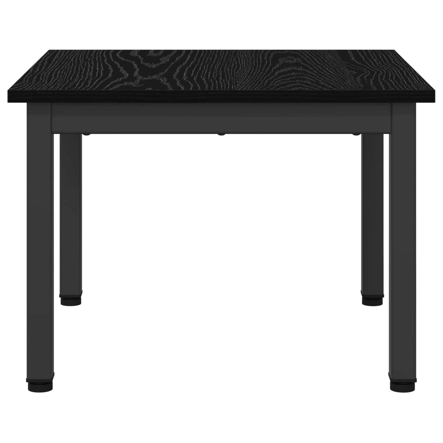 Sofabord Sort eg 50 x 50 x 36 cm Konstrueret træ