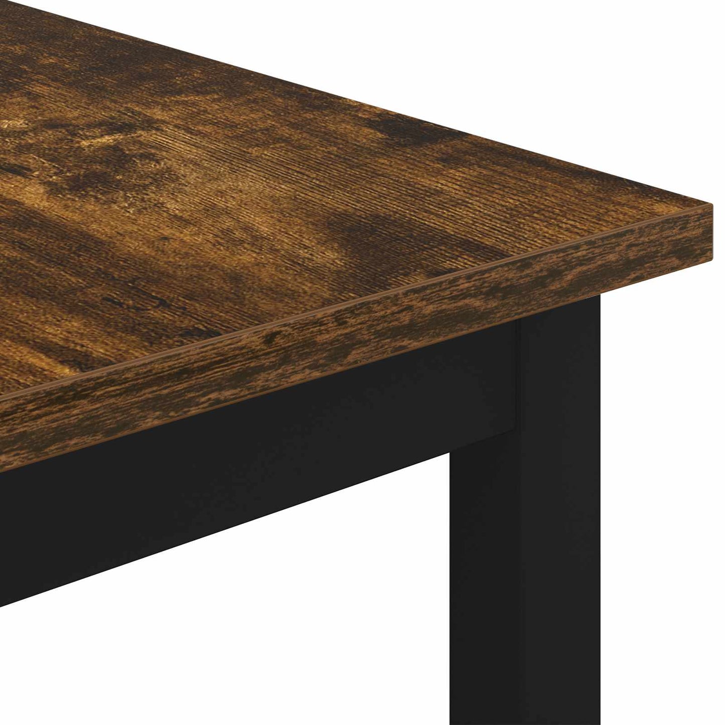 Sofabord Røget Eg 50 x 50 x 36 cm Konstrueret træ