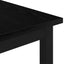 Sofabord Sort eg 60 x 30 x 36 cm Konstrueret træ