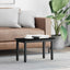 Sofabord Sort eg 60 x 30 x 36 cm Konstrueret træ