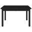 Sofabord Sort eg 60 x 60 x 36 cm Konstrueret træ