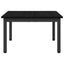 Sofabord Sort eg 60 x 60 x 36 cm Konstrueret træ