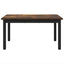 Sofabord Røget Eg 70 x 50 x 36 cm Konstrueret træ