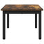 Sofabord Røget Eg 70 x 50 x 36 cm Konstrueret træ