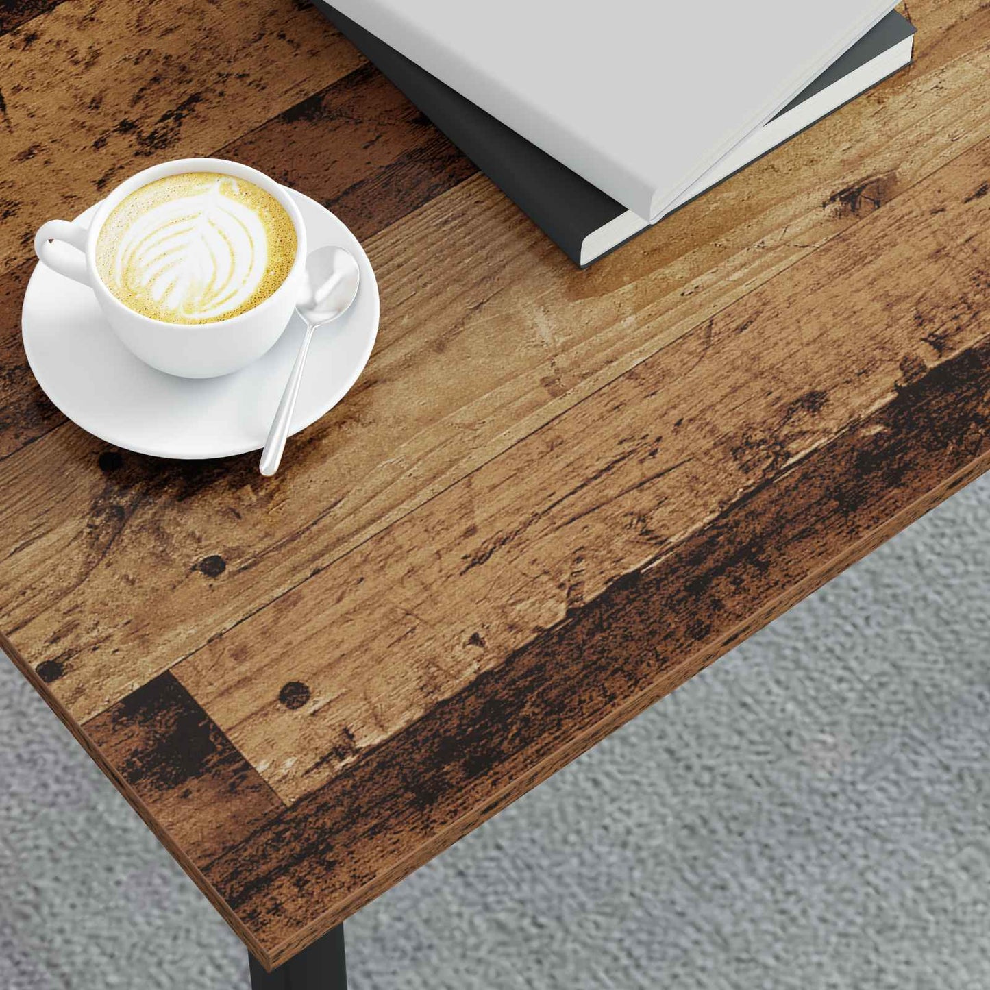 Sofabord Gammelt træ 70 x 50 x 36 cm Konstrueret træ
