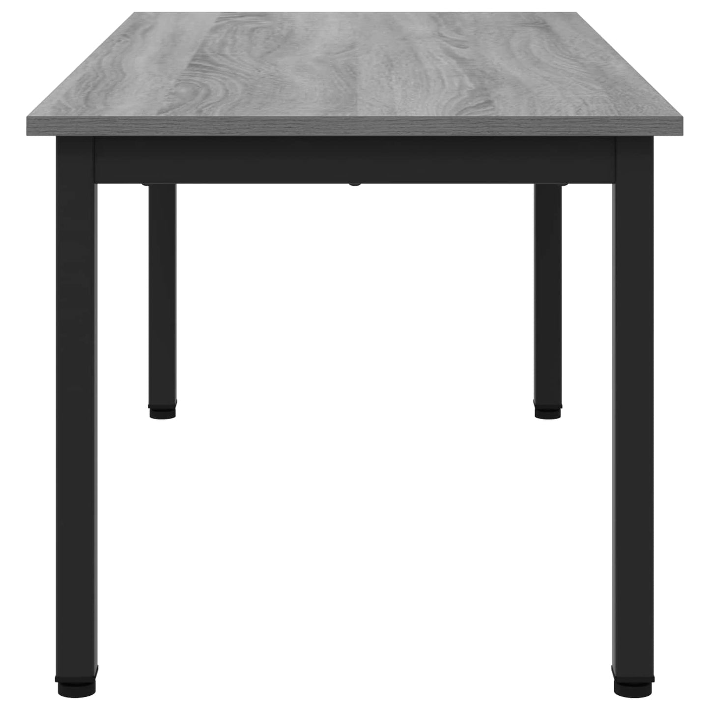 Sofabord Grå Sonoma 100 x 50 x 45 cm Konstrueret træ