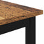 Sofabord Gammelt træ 100 x 50 x 45 cm Konstrueret træ