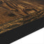 Sofabord Røget Eg 80 x 80 x 45 cm Konstrueret træ