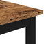 Sofabord Gammelt træ 80 x 80 x 45 cm Konstrueret træ