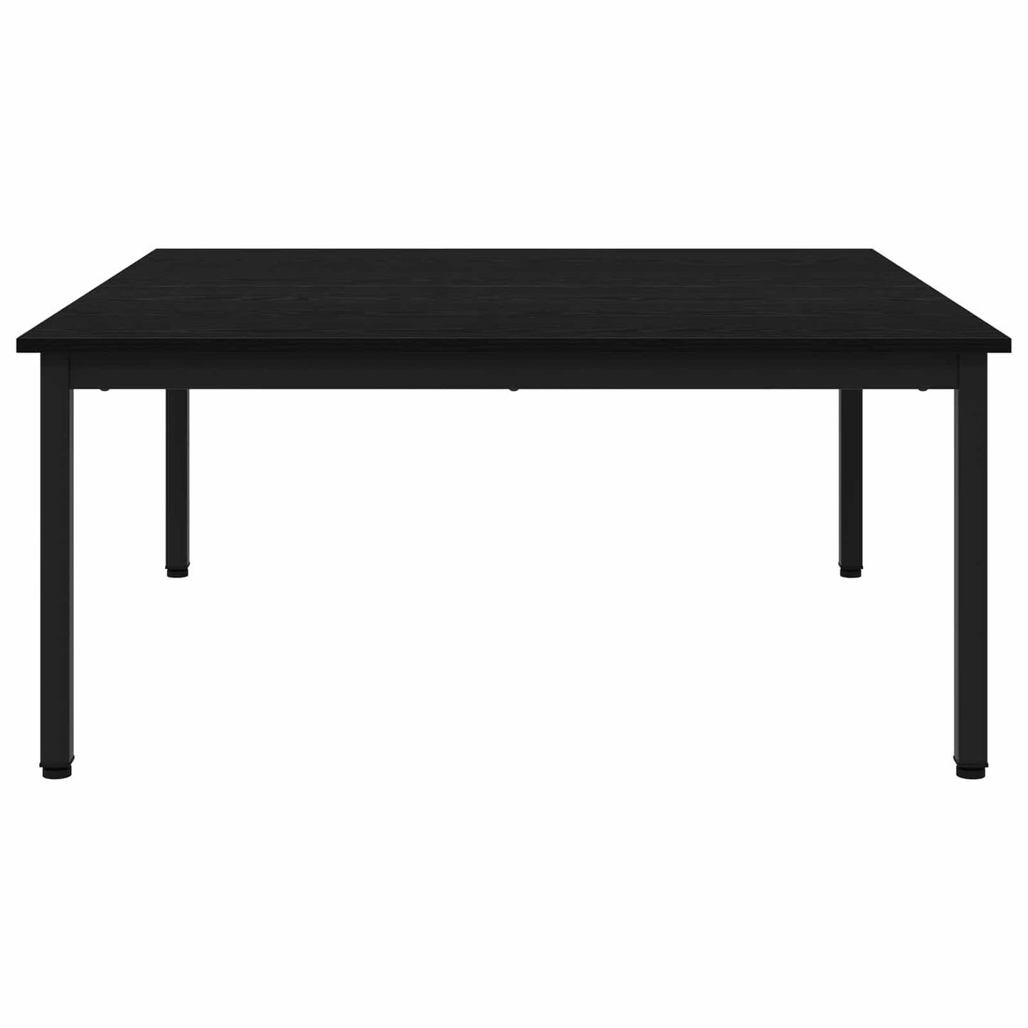 Sofabord Sort eg 100 x 100 x 45 cm Konstrueret træ