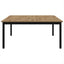 Sofabord Artisan eg 100 x 100 x 45 cm Konstrueret træ
