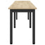 bænk Sonoma 200 x 35 x 45 cm Konstrueret træ